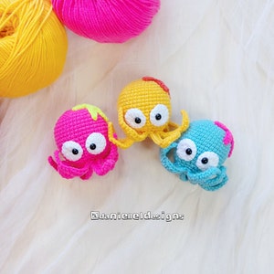Crochet Octopus amigurumi pattern | crochet pattern | No sew