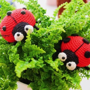 Ladybug amigurumi crochet pattern / crochet ladybug PDF pattern