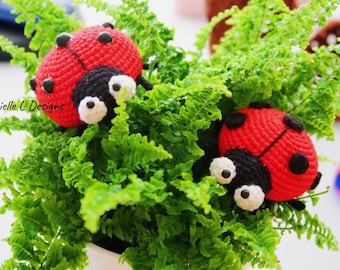 Ladybug Amigurumi Crochet Pattern (PDF)
