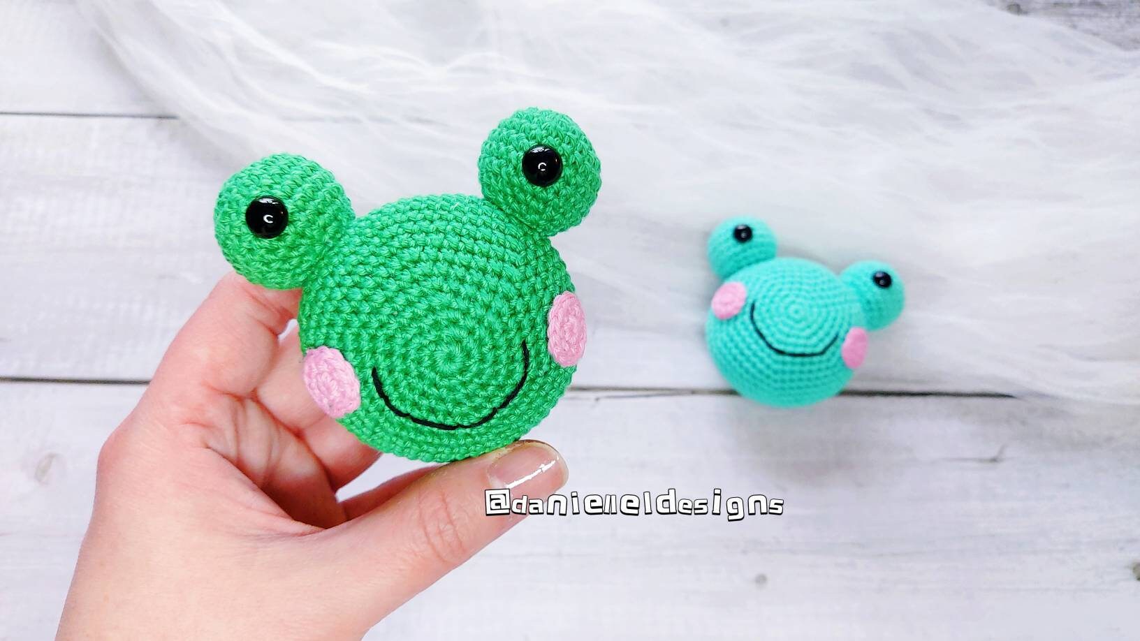 Free Pattern Crochet Green Frog Keychain Amigurumi / Green Etsy UK
