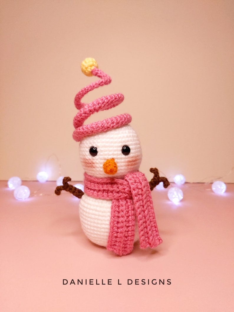 Snowman Amigurumi Crochet Pattern / Crochet Christmas Etsy