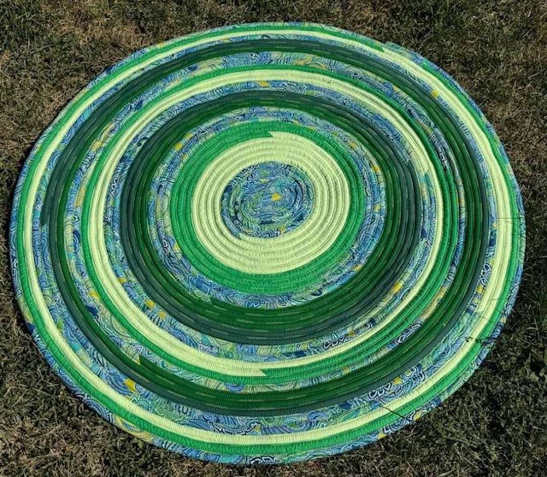Round Jelly Roll Rug - Etsy