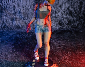 ゾンビガール - バイオハザード2 - 1:10スケールフィギュア - ビデオ