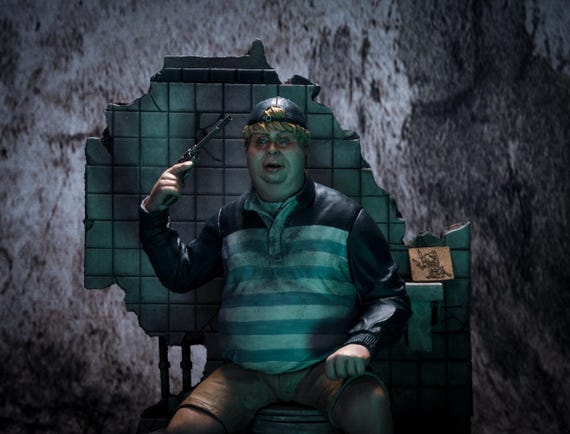 【リペイント&ジオラマ】SILENT HILL2 Eddie Dombrowski (diorama) - Silent Hill 2 Remake - 1:10 Scale