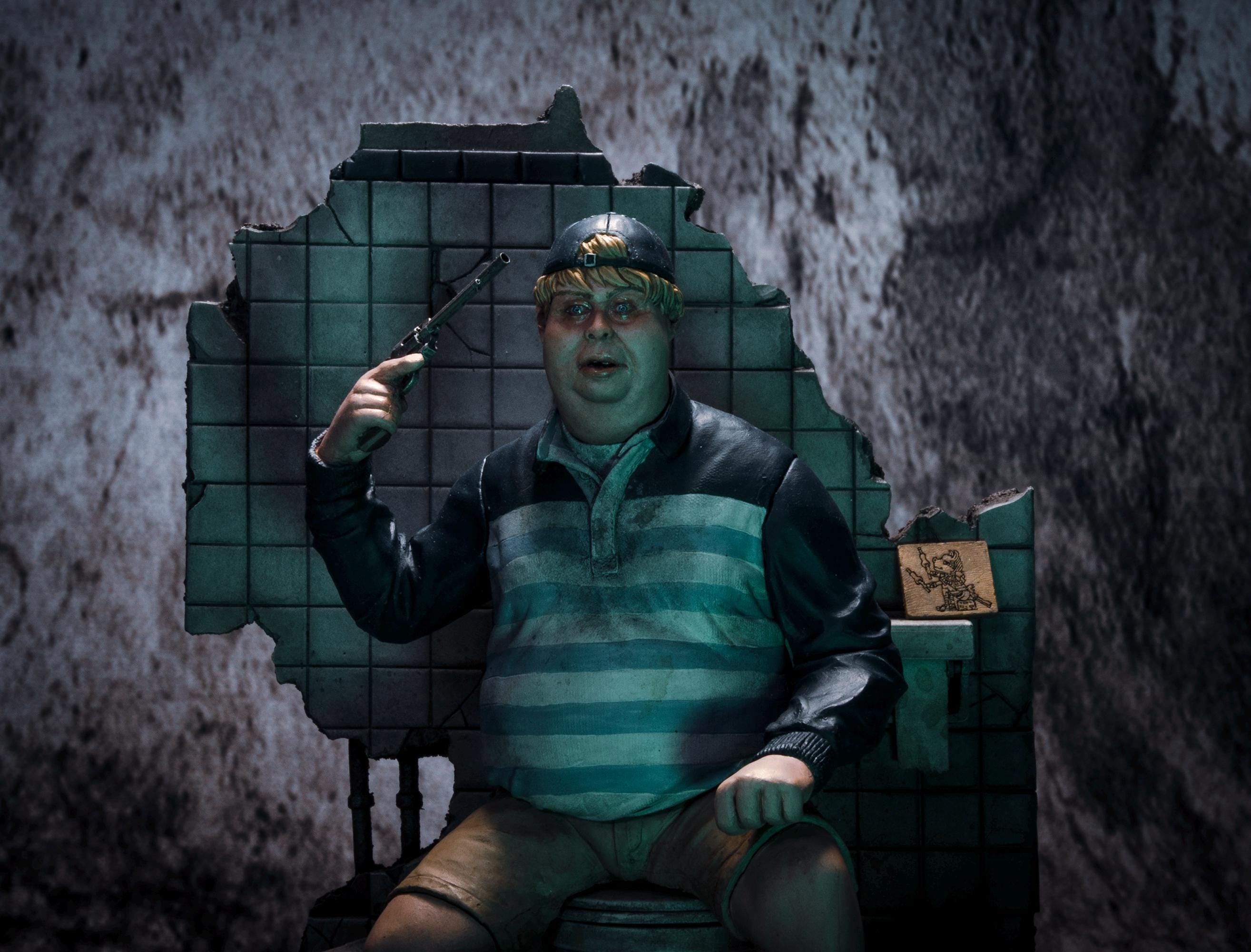 【リペイント&ジオラマ】SILENT HILL2 Eddie Dombrowski (diorama) - Silent Hill 2 Remake - 1:10 Scale