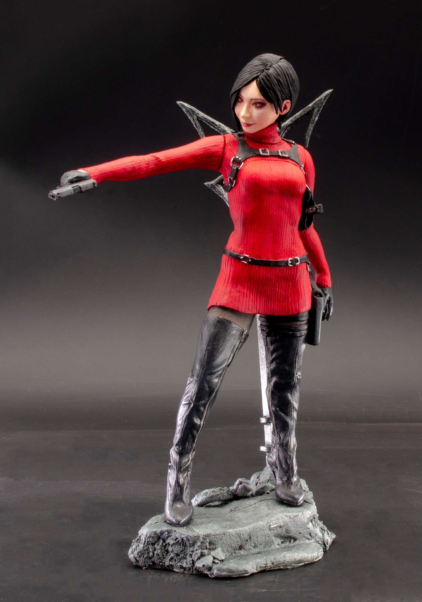 Resident Evil 5 Jill Valentine Resin Model Painted Statue 1/4 Hot