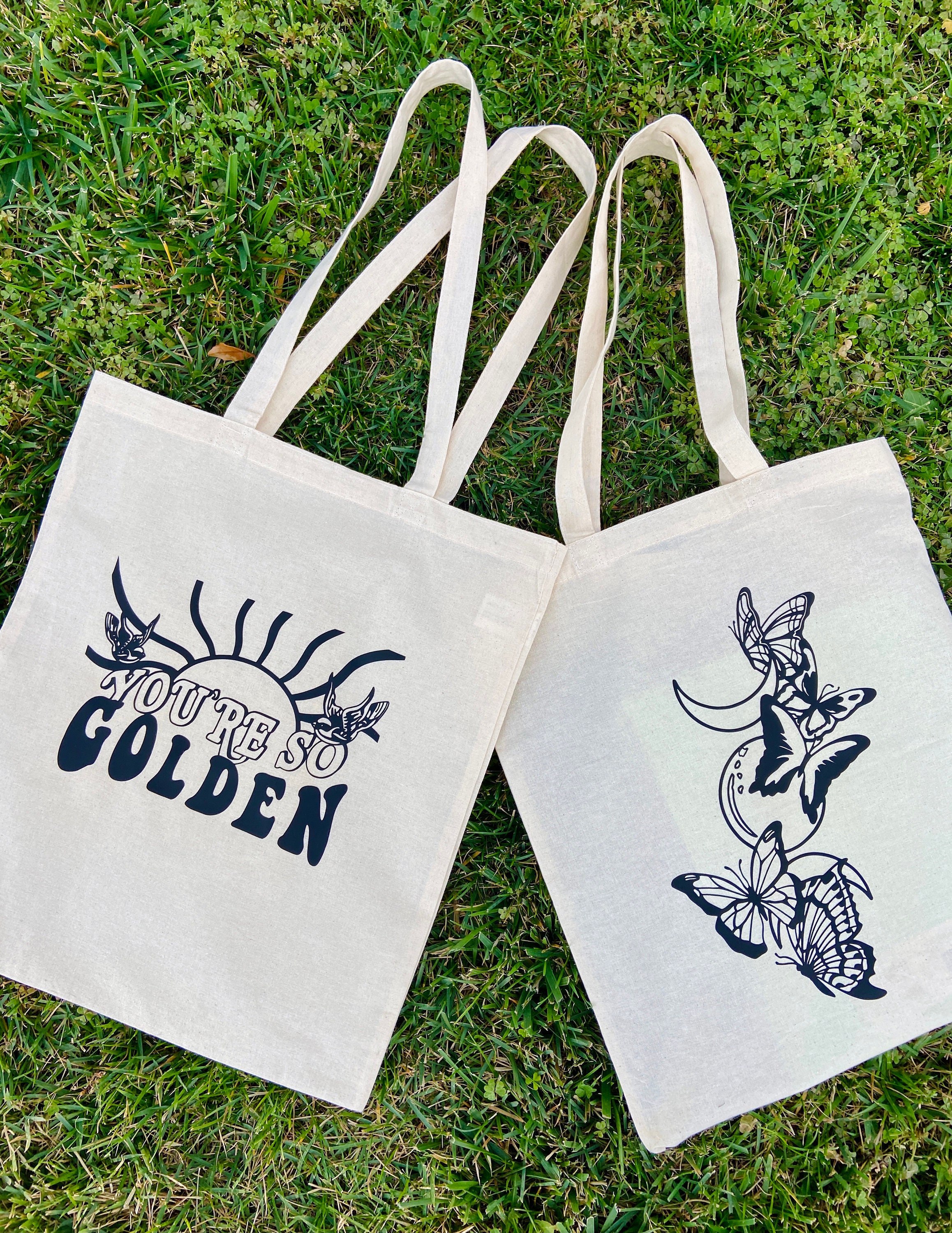 You're So Golden Reusable Cotton Tote Bag