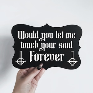 Lyrics LIFE ETERNAL - Ghost Plaque Wall Art Sign | Band Metal Rock Muziek Papa Emeritus Cardinal Copia Terzo Nihil Nameless Ghoul Grucifix