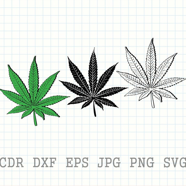 Pot leaf svg cutting files, marijuana svg files for cut, instant download weed clipart, cannabis shirt design, pot svg vector printable