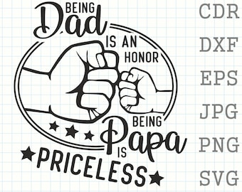 Download Being A Dad Svg Etsy