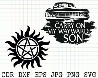 Wayward Son Svg Etsy