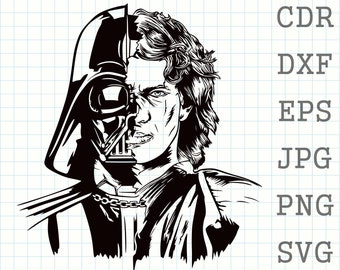 Baby Darth Vader Svg Etsy