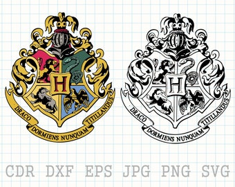 Hogwarts Logo Etsy Hogwarts Logo Etsy