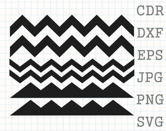 Zig Zag Pattern Etsy Zig Zag Pattern Etsy