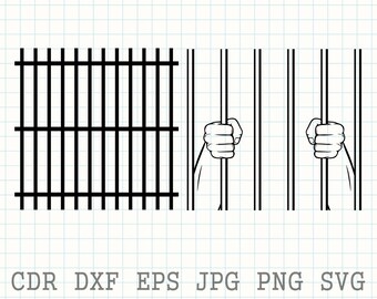 Jail Svg Etsy