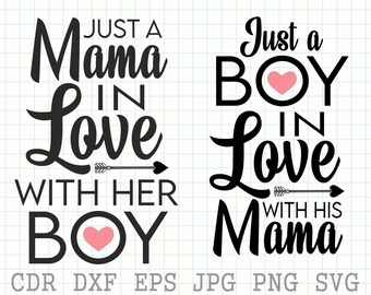 Download Mom And Son Svg Etsy