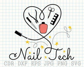 Download Nail Tech Svg Etsy