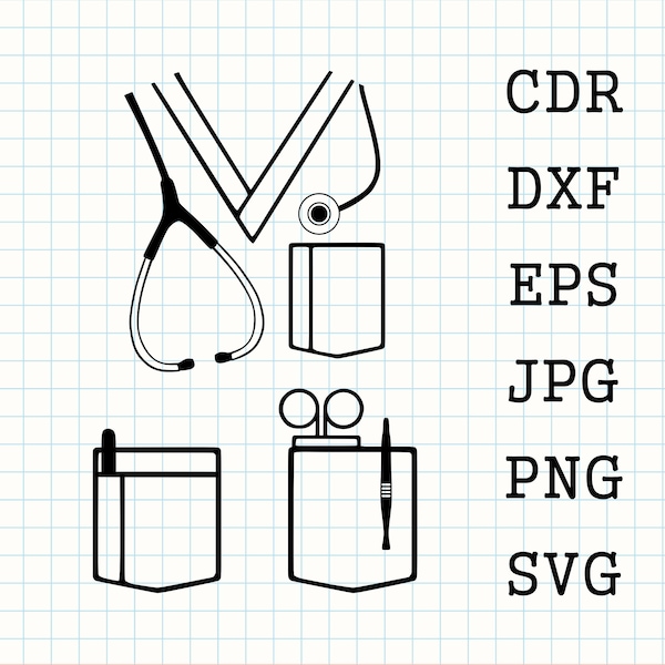 Scrubs svg, nurse life svg, doctor svg, stethoscope png, medical nursing shirt, scrubs clipart