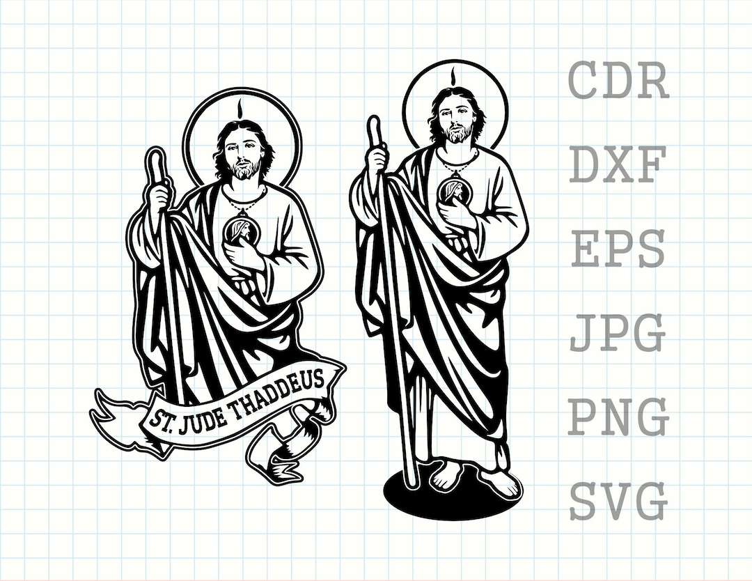 st-jude-thaddeus-svg-san-judas-svg-jude-the-apostle-svg-judas-thaddaeus-png-patron-saint-st-jude-silhouette-etsy-denmark