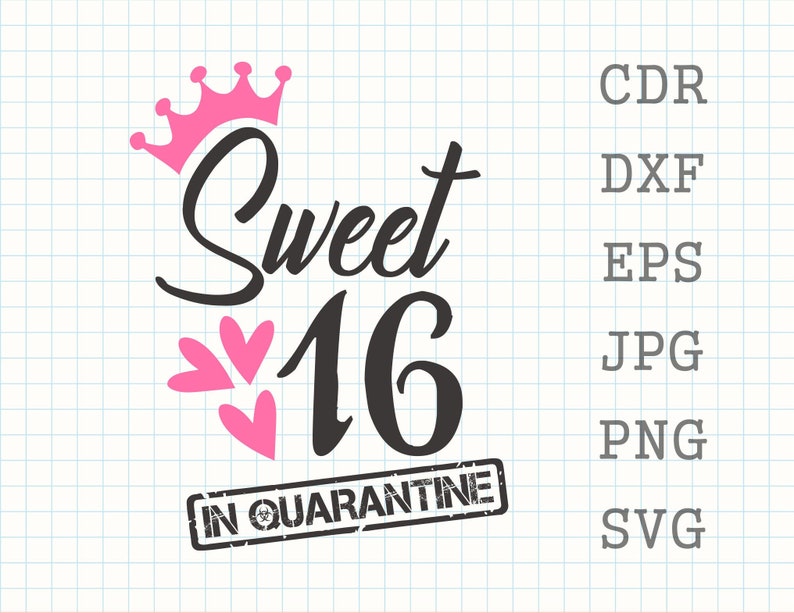 Free Free Sweet 16 Birthday Svg 249 SVG PNG EPS DXF File