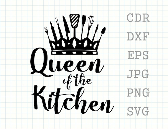 Free Free Queen Of The Kitchen Svg 514 SVG PNG EPS DXF File