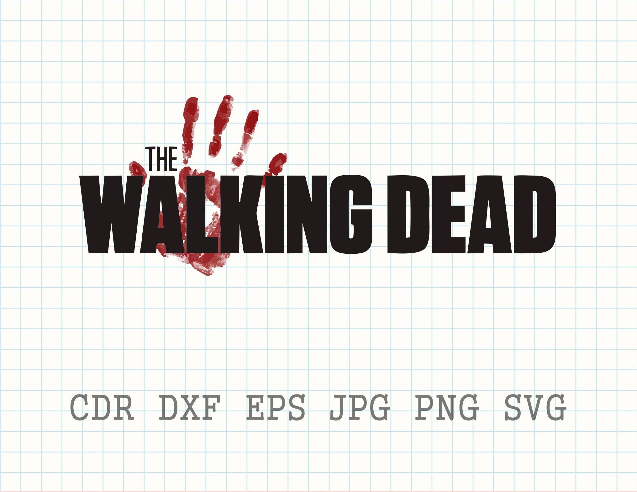 The Walking Dead SVG