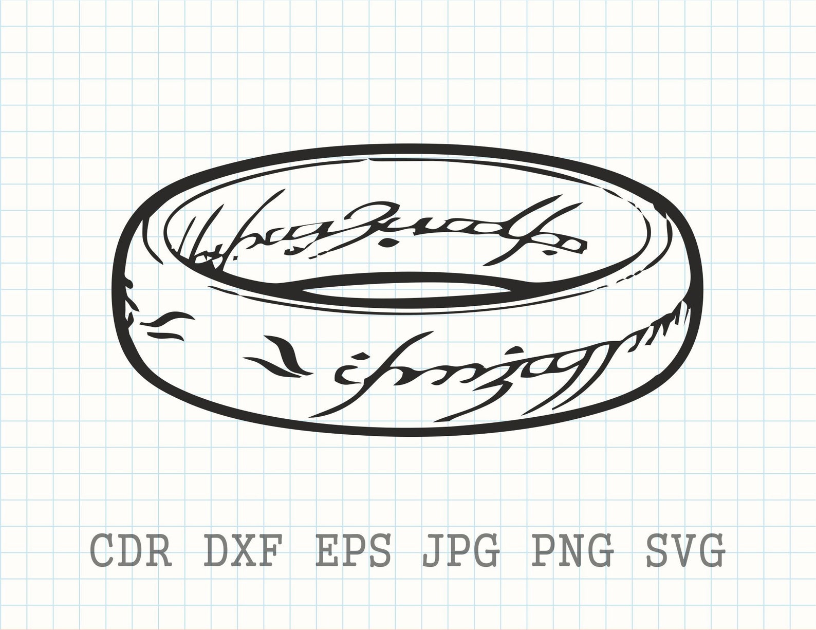 The One Ring Svg File Lotr Vector Instant Download Files Etsy The One Ring Svg File Lotr Vector Instant Download Files Etsy
