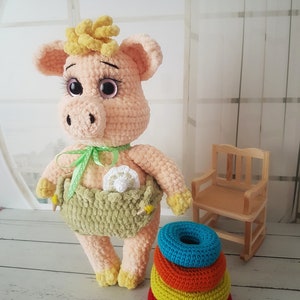 Pig. Piglet. Plush pigs. Pink pig. Pink piglet.