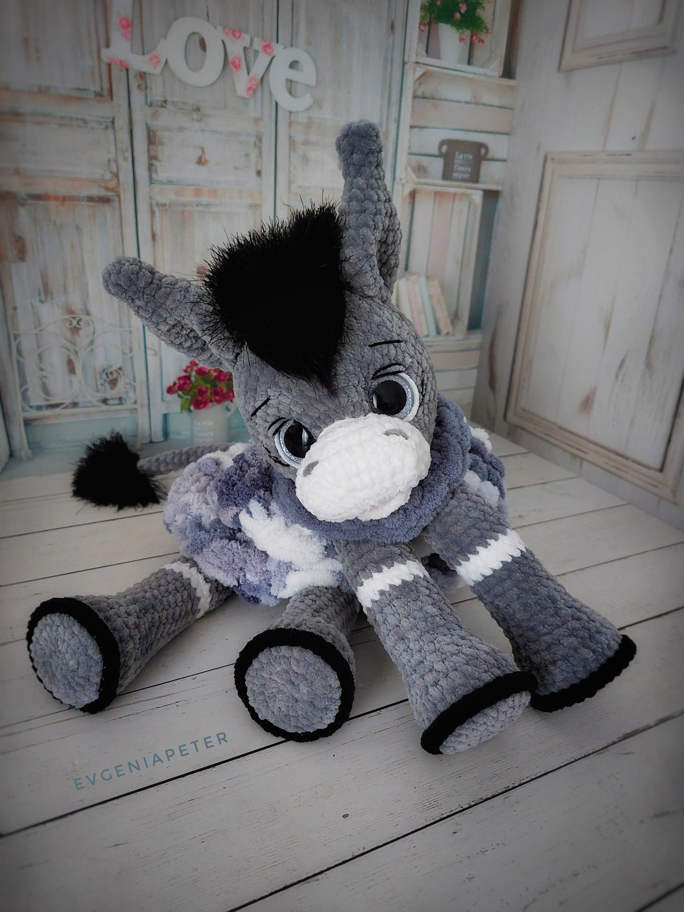 soft donkey toy