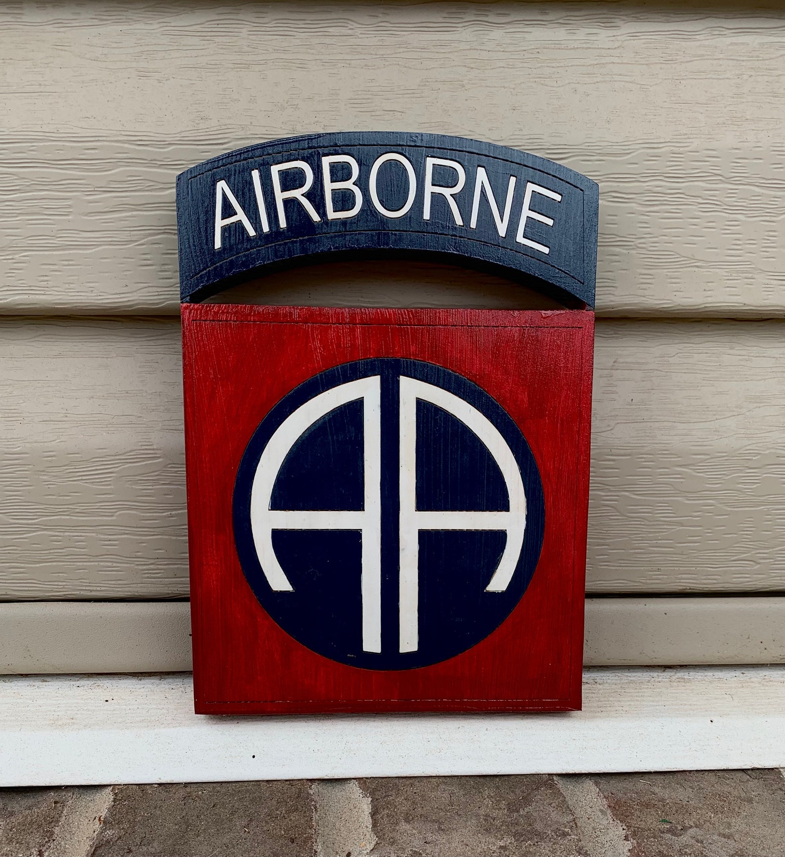 82nd Airborne Wooden Plaque Etsy