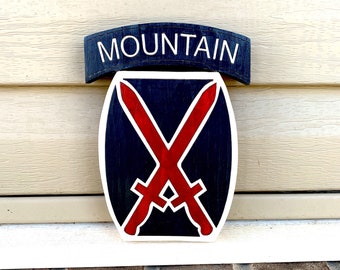 10th mountain division moletom com capuz