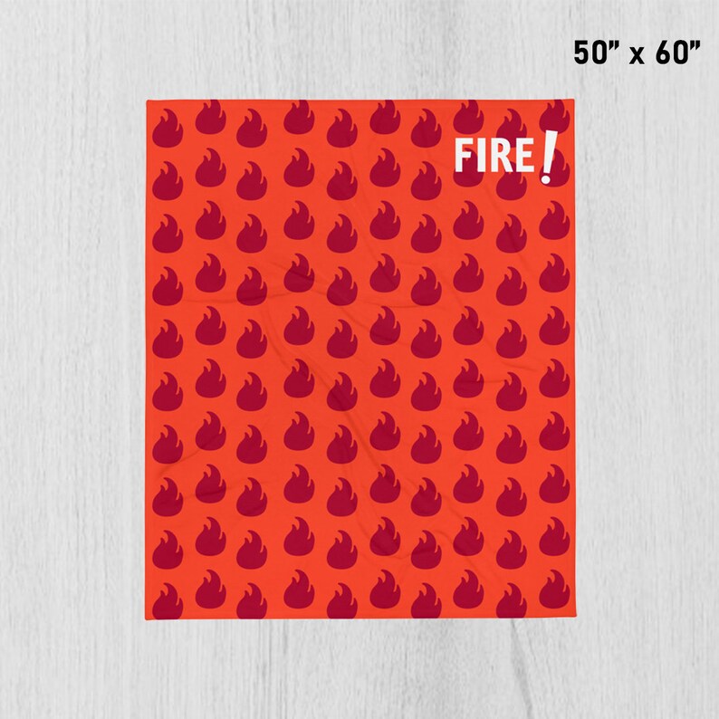 Taco Bell Fire Sauce Blanket Taco Bell Blanket Taco Bell Etsy