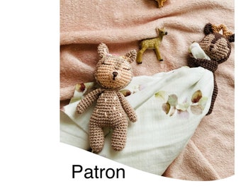 PATTERN Deer doe cuddly toy amigurumi crochet