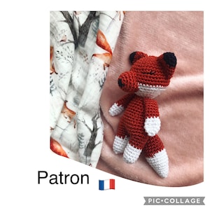 PATTERN Cuddly fox plush crochet amigurumi
