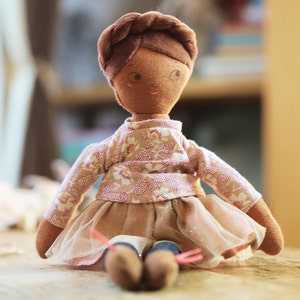 Rose Ballerina Rag Doll