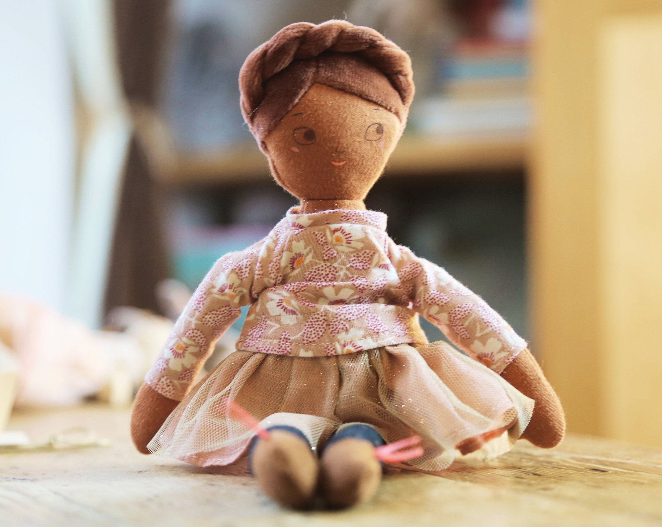 Mademoiselle Rose Ballerina Rag Doll 