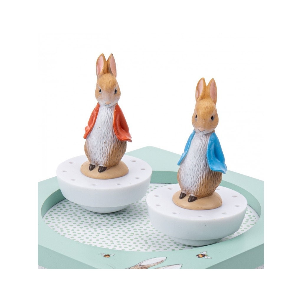 ダンシングピーターラビットオルゴール - Etsy 日本