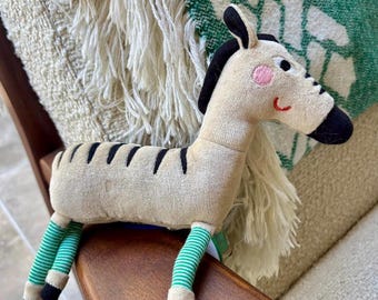 Stripy Pants Zebra Rattle Toy