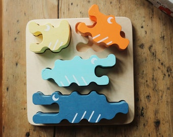 Crocodile Tray Kids Puzzle