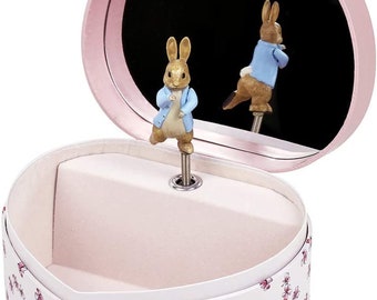 ピーターラビット　オルゴール　陶器 ビアトリクス・ポター作 陶器製オルゴール | ピーターラビットの絵本