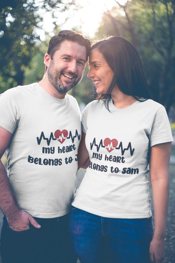 Heart Beat Shirt Matching 