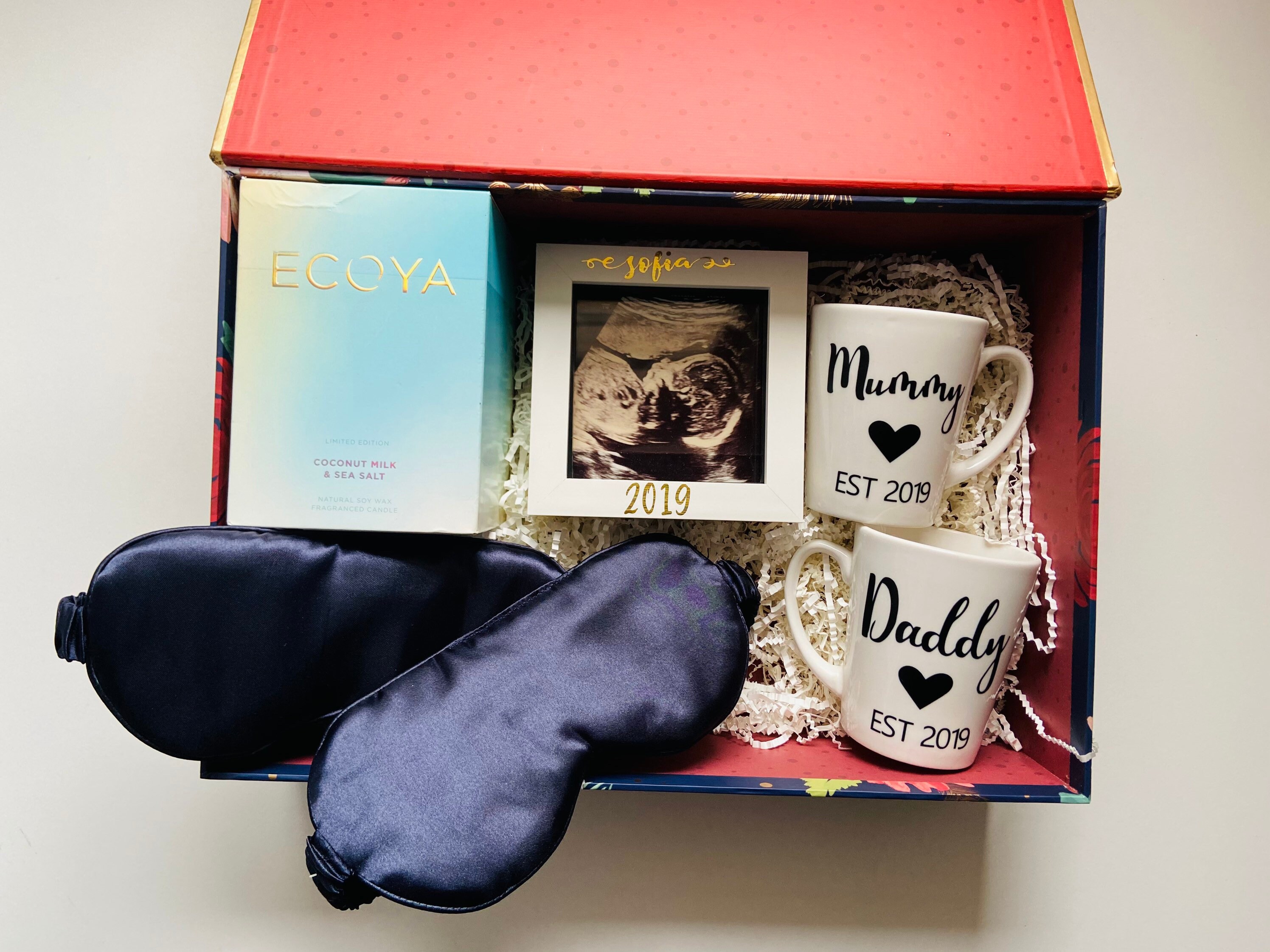 Personalised Parents to be Hamper box gift to the Etsy