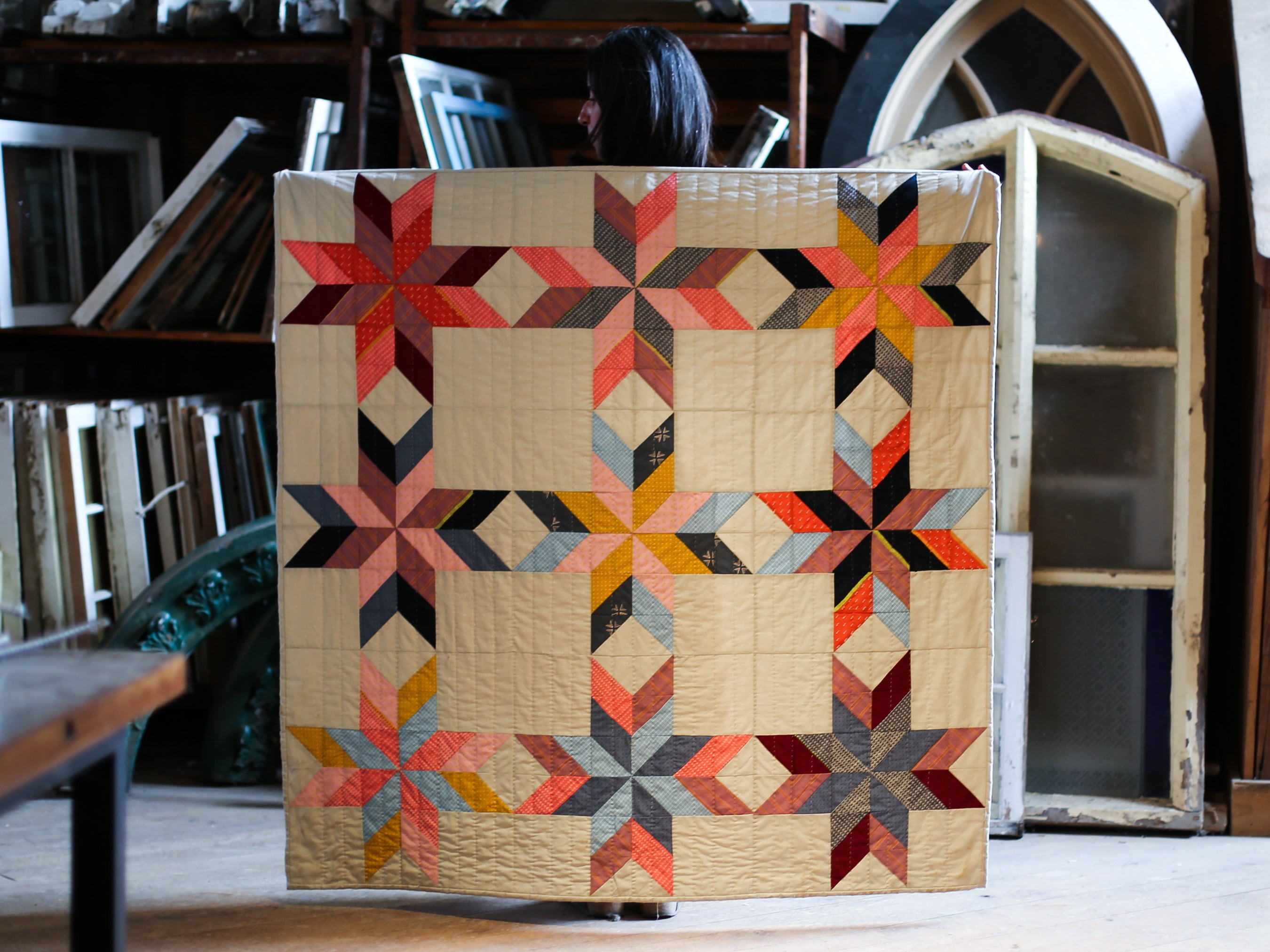 Silk Stars Pattern PDF