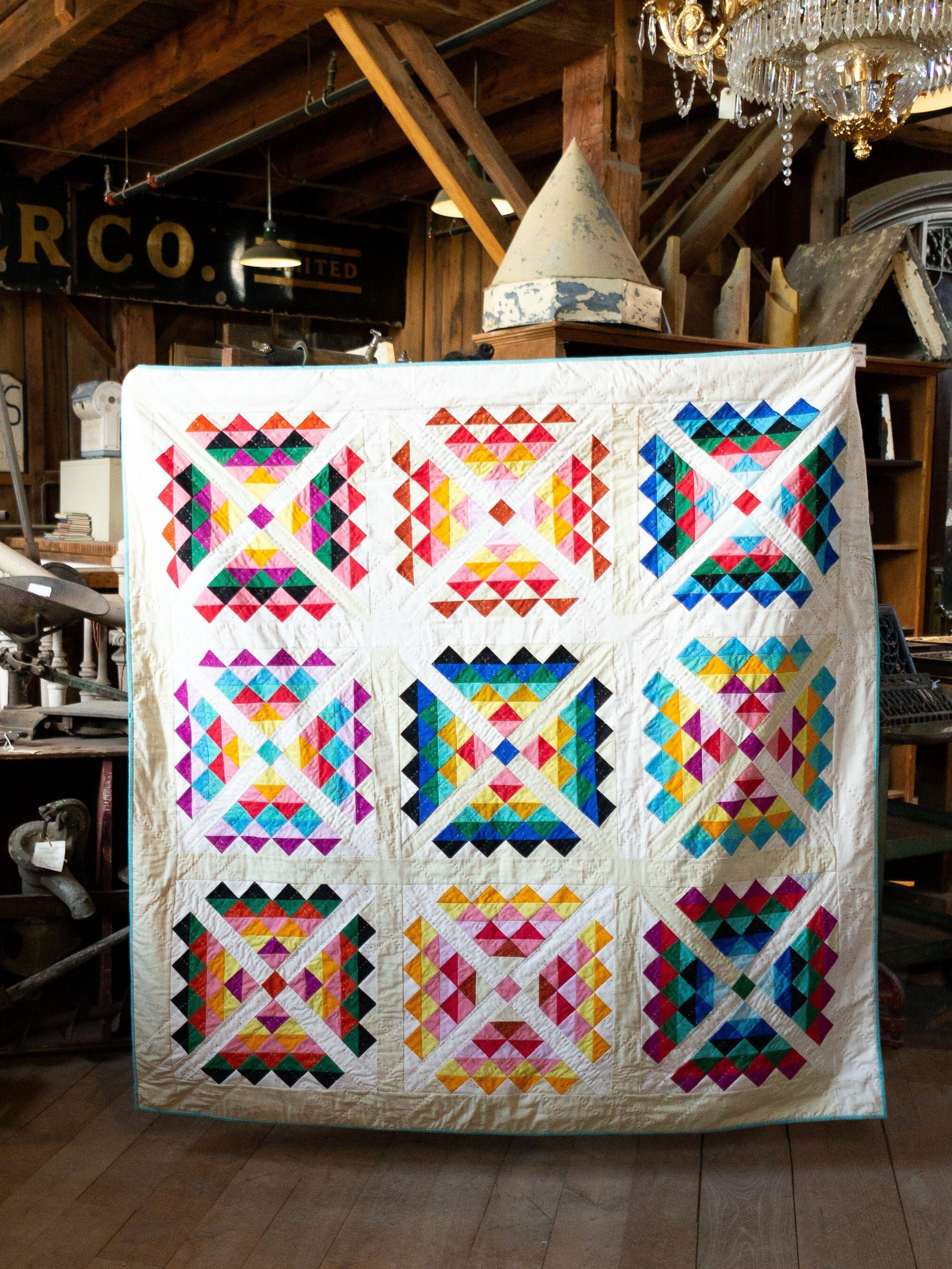 Whistle Stop Quilt Pattern PDF Etsy