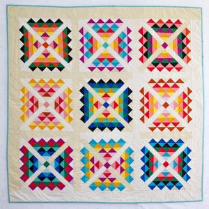 Whistle Stop Quilt Pattern PDF