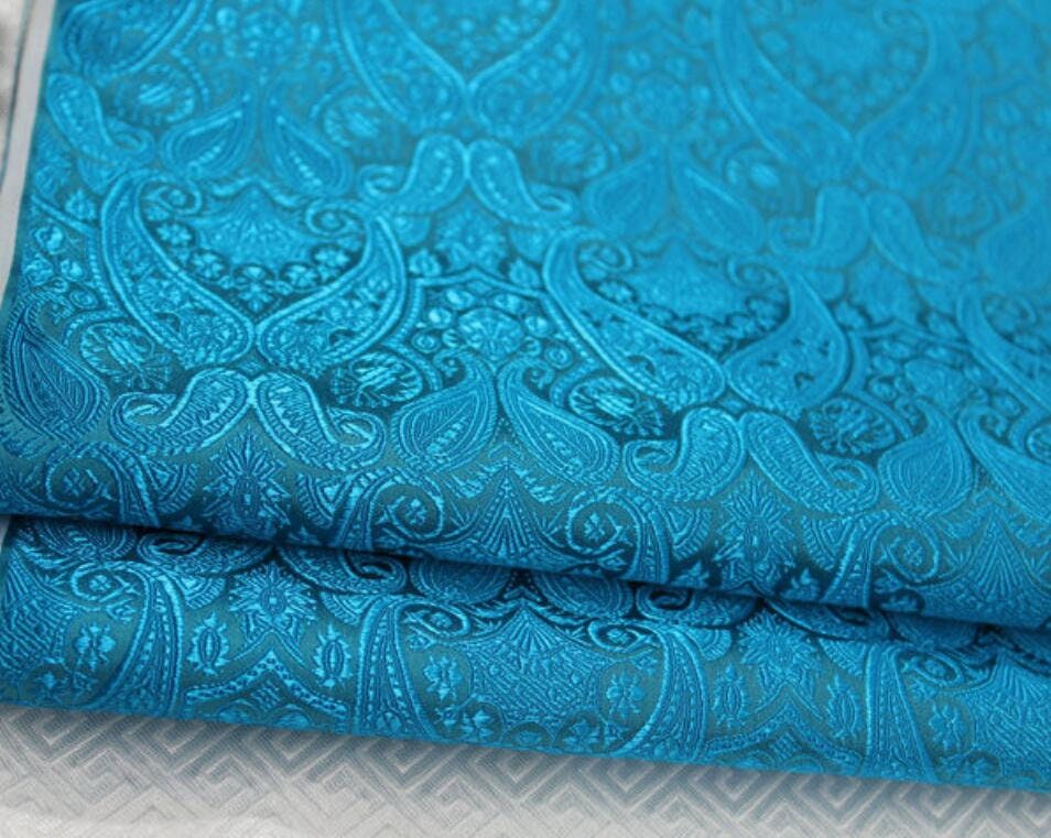 Chinesische Brokat Stoff Material Ox Horn Croissant 130g | Etsy