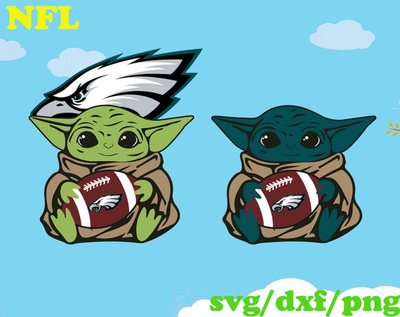 Download Philadelphia Eagles Baby Yoda Nfl Svg Nfl Lover Svgdxfpng Etsy