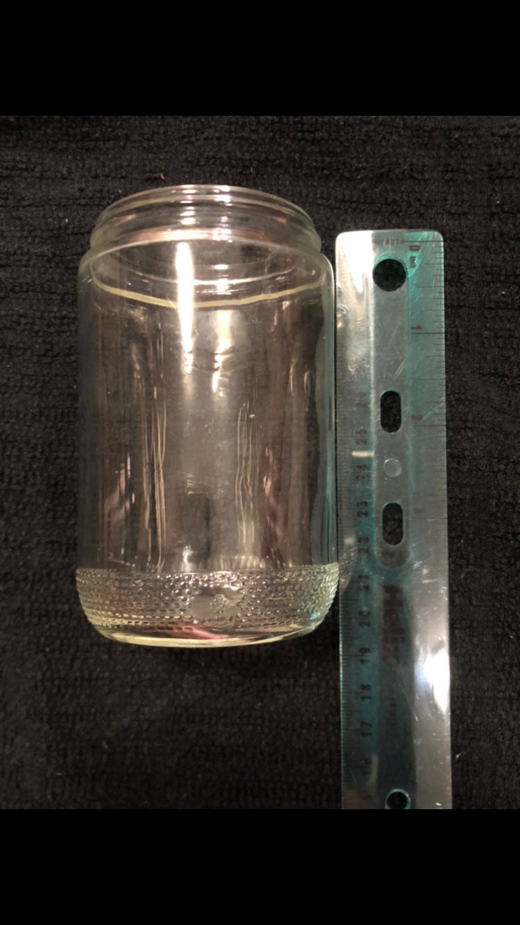 Vintage Small Anchor Hocking Glass Jar Set Etsy