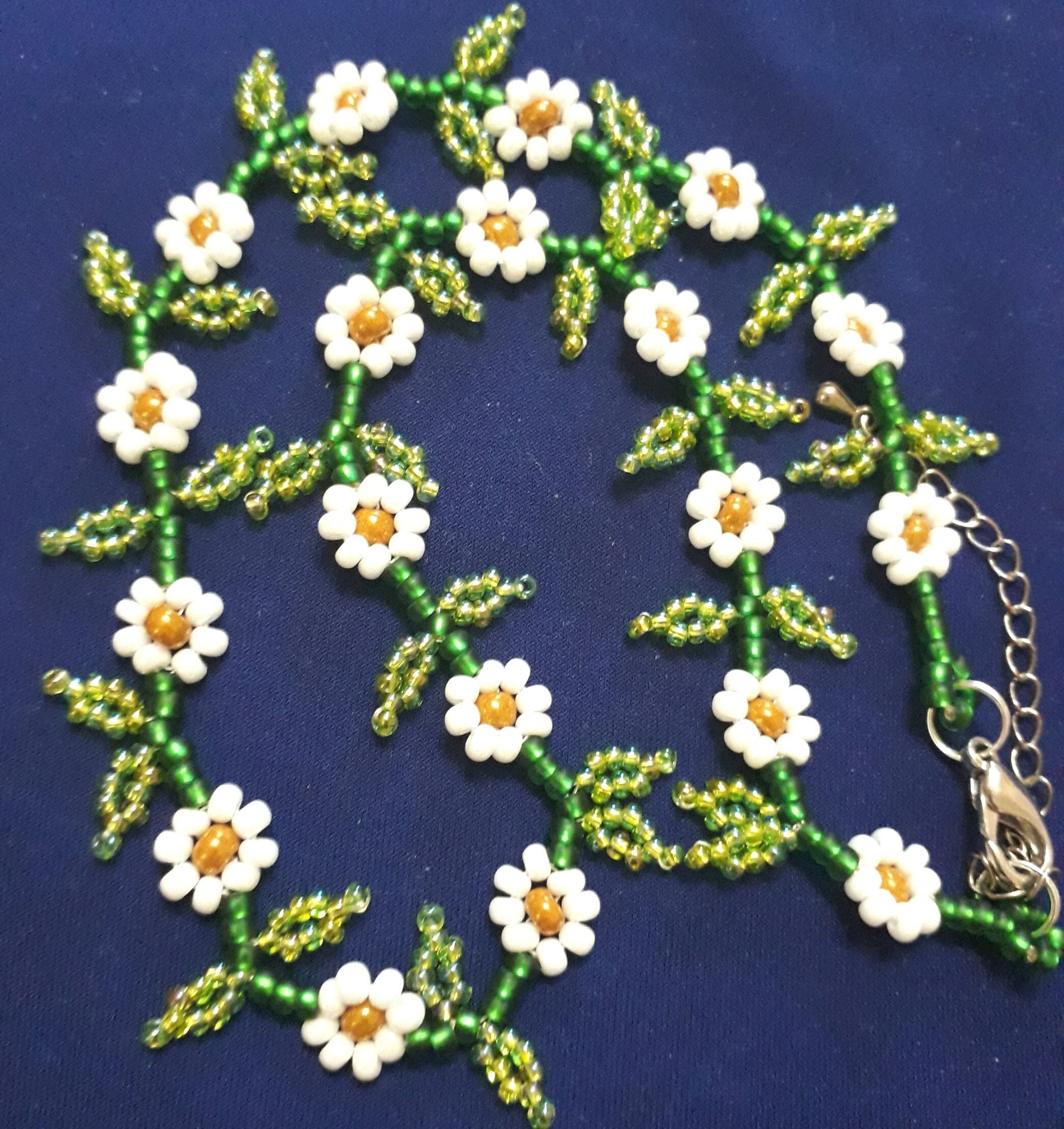 Ensemble Collier Et Bracelet Marguerite Émail Coloré - Bijoux Bohème Arc-en-Ciel Pour Femmes
