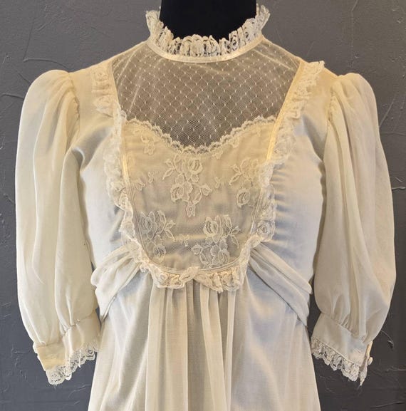 wedding dress 3d lace Andrea and Leo WL063 Long Off-White Wedding Dress Off White/Nude / 8 main image 1